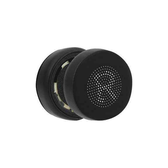 Coussinets de rechange pour Jabra Evolve 75, 75+, UC, MS, Mousse à mémoire + cuir PU, Noires, Gel Rafraîchissant, 1 Paire