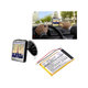 Batterie pour TomTom Go 530 Live, 630T, 720, 730T, 930T, 1697461, Li-Polymer, 3.7V, 1300mAh, HQ