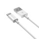 Câble USB / USB-C Smart, 2.1A, 2m, blanc, Devia
