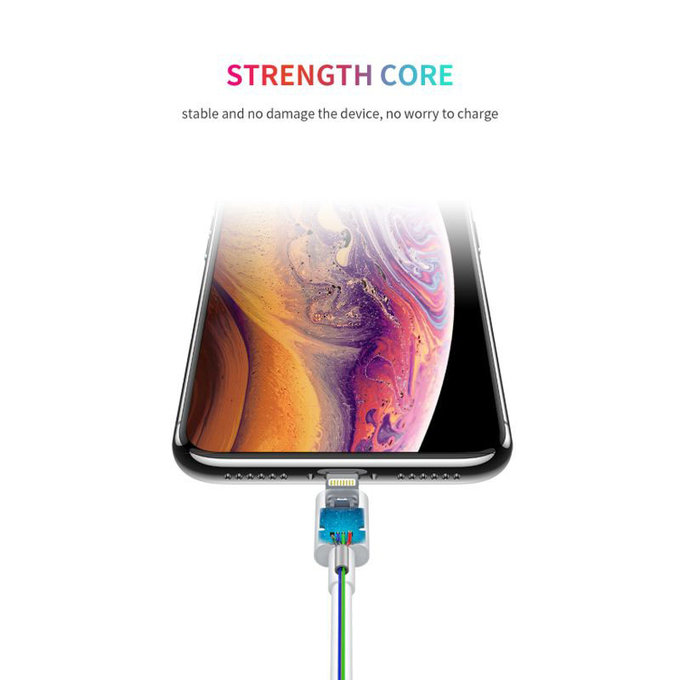 Câble Lightning / USB-C Smart, PD 20W, 1m, blanc, Devia