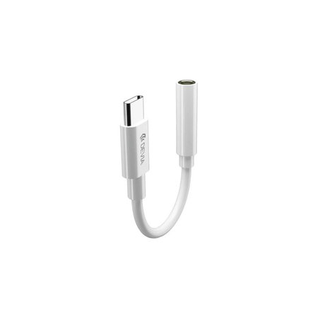 Adaptateur Smart Jack 3,5mm / USB-C, blanc, Devia