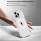 Coque Elemental avec MagSafe pour iPhone 15, transparente, Devia