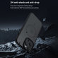 Coque Pino avec MagSafe pour iPhone 15, Noire, Devia
