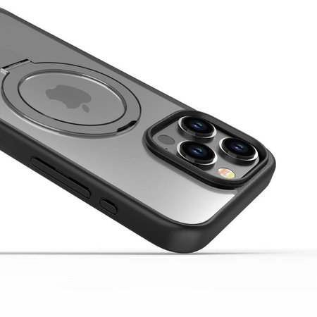 Coque Delight avec MagSafe pour iPhone 15 Pro Max, Noire, Devia