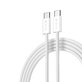 Câble USB-C / USB-C Smart, PD 60W, 1m, blanc, Devia