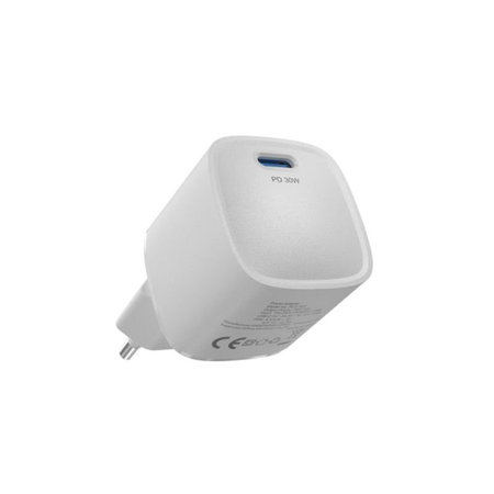 Adaptateur de charge Mini USB-C, PD 30W, blanc, Devia