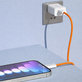 Câble USB-C / USB-C Smart, PD 60W, 1m, orange, Devia