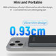 PowerBank MagSafe Extreme Speed Mini avec écran, PD 20W, 5000mAh, Space Grey, Devia
