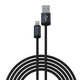 Câble Lightning / USB Gracious, 2,4A, 1m, noir, Devia
