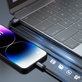 Câble Lightning / USB Gracious, 2,4A, 1m, noir, Devia
