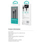 Câble Lightning / USB Gracious, 2,4A, 1m, noir, Devia