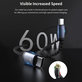Câble USB-C / USB-C Gracious, PD 60W, 2m, noir, Devia