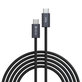 Câble USB-C / USB-C Extreme Speed, PD 240W, 2m, noir, Devia