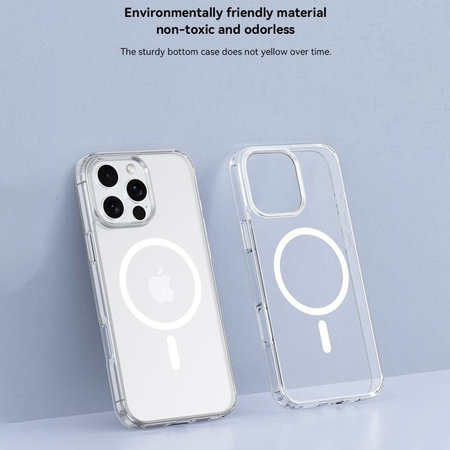 Coque Clear avec MagSafe pour iPhone 16 Plus, transparente, Devia