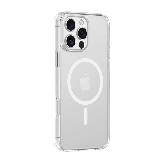 Coque Clear avec MagSafe pour iPhone 16 Pro Max, transparente, Devia
