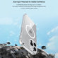 Coque Clear avec MagSafe pour iPhone 16 Pro Max, transparente, Devia