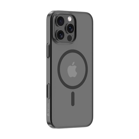 Coque Glimmer avec MagSafe pour iPhone 16 Pro, Noire, Devia