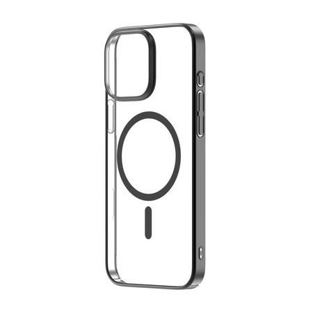 Coque Glimmer avec MagSafe pour iPhone 16 Pro, Noire, Devia