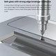 Verre trempé FullCover avec applicateur pour iPhone 17, Devia