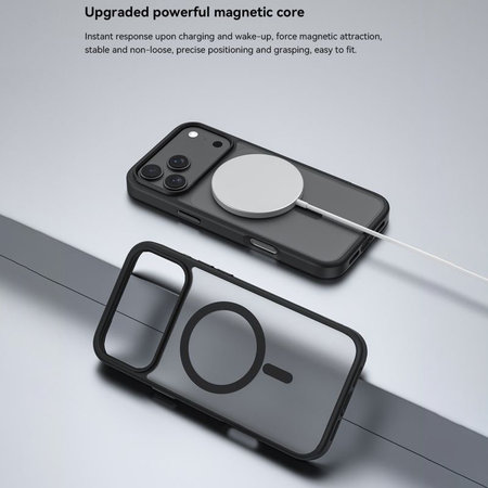 Coque Pino avec MagSafe pour iPhone 17 Pro Max, Noire, Devia