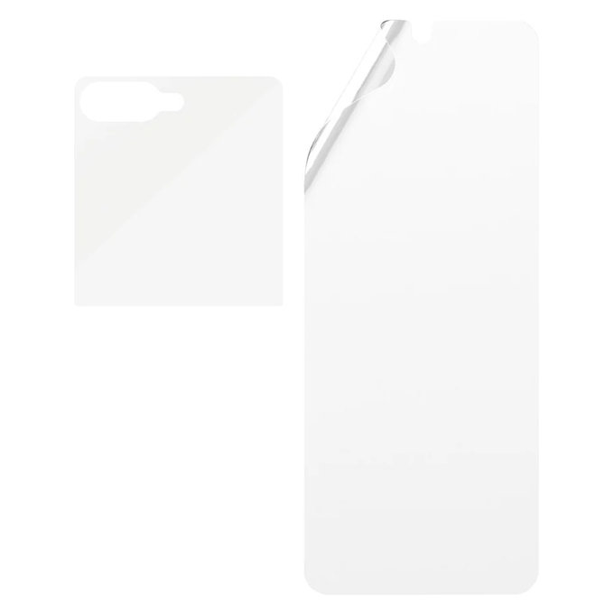 Film de protection UWF et verre trempé pour Samsung Galaxy Z Flip7, Clair, PanzerGlass