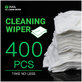 Lingettes de nettoyage pour vitres, non pelucheuses, 2UUL CL05, 4x100 pcs/boîte