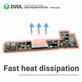 Pad thermique pour CPU, refroidissement, 2UUL SC09, 17x15x1.5mm