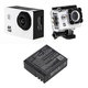 Batterie pour SJCAM SJ4000, SJ5000, 900mAh, Li-Ion, 3.7V, SJ4000B, HQ