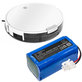 Batterie pour Ecovacs Deebot M82, Tesla RoboStar T50, T60, T80 Pro, 2600mAh, Li-Ion, 14.8V, BL7402A, HQ