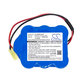 Batterie pour Zepter LMG-310, 9P-130, 3000mAh, Ni-MH, 10.8V, SA9KR1300SC-3RB, HQ