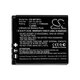 Batterie pour Panasonic Lumix DMC-FX01, 1150mAh, Li-Ion, 3.7V, CGA-S005, HQ