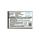 Batterie pour Evolveo StrongPhone X1, 1700mAh, Li-ion, 3.7V, SGP-X1BAT, HQ