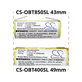 Batterie pour Oral-B Professional Care, Triumph, 2500mAh, Ni-MH, 1.2V, 3731, HQ
