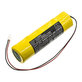 Batterie pour Jablotron JA80A, 12000mAh, Li-MnO2, 6V, 2CR34615, HQ