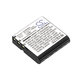 Batterie pour Casio Exilim Ex-FC100, 1100mAh, Li-Ion, 3.7V, NP-40, HQ
