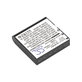 Batterie pour Casio Exilim Ex-FC100, 1100mAh, Li-Ion, 3.7V, NP-40, HQ