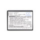 Batterie pour Samsung ES, ST, 740mAh, Li-Ion, 3.7V, BP-70A, HQ