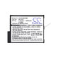 Batterie pour DJI Osmo Action 3, Action 4, 1800mAh, Li-Ion, 3.85V, BCX202, HQ
