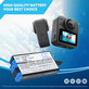 Batterie pour GoPro Max, Max 360, Acbat-001, 1400mAh, Li-Ion, 3.85V, SPCC1B, HQ