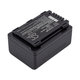 Batterie pour Panasonic HC-V210, 1500mAh, Li-Ion, 3.6V, VW-VBT190, HQ