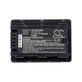 Batterie pour Panasonic HC-V210, 1500mAh, Li-Ion, 3.6V, VW-VBT190, HQ