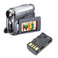 Batterie pour JVC Gr-D850ek, 800mAh, Li-Ion, 7.4V, BN-VF808, HQ