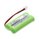 Batterie pour Gigaset A12, A140, A160, AL140, AS140, 650mAh, Ni-MH, 2.4V, V30145-K1310-X383, HQ