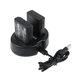 2 batteries avec chargeur pourNikon Coolpix P7000, P7700, D3100, D3200, D5100, 1030mAh, Li-Ion, 7.4V, EN-EL14, HQ