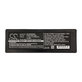 Batterie pour Scanreco 590, 592, 2000mAh, Ni-MH, 7.2V, RSC7220, HQ