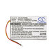 Batterie pour Autec Air A4, A6, A8, 1200mAh, Li-Pol, 3.7V, BH3V7L, AIRBM3V7L, HQ