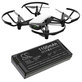 Batterie pour DJI Tello, 1100mAh, Li-Pol, 3.8V, T01, HQ
