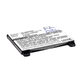 Batterie pour Amazon Kindle 2, 1100mAh, Li-Ion, 3.7V, DR-A011, HQ