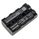 Batterie pour Line 6 James Tyler Variax, Line 6 JTV Guitar, 2600mAh, Li-Ion, 7.4V, BA12, HQ