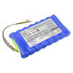 Batterie pour Chauvin Arnoux 6116, 8335, Scopix Mobiles Oscilloscope II, Megger CA 6543, 3600mAh, Ni-MH, 9.6V, P-1482, HQ